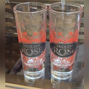 Shot Glass Set - Red Design